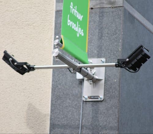 Lampenset reclameverlichting, lichtkoof , Reclameverlichting