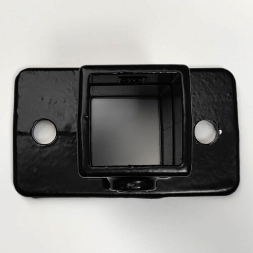 Zwarte Vierkante buiskoppelingen 25 x 25 en 40 x 40mm
