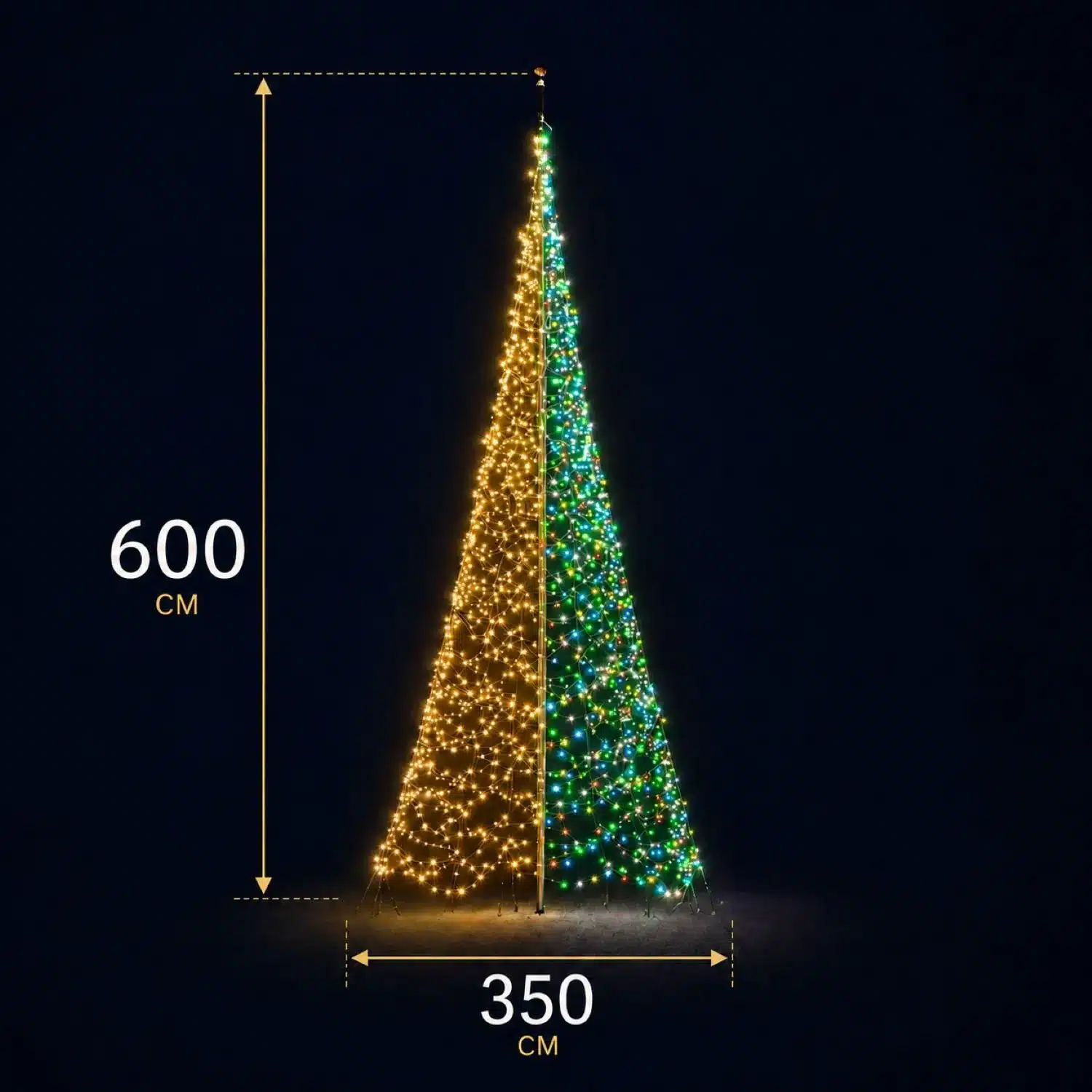 Fairybell Luminous Switch 2048LED 600cm