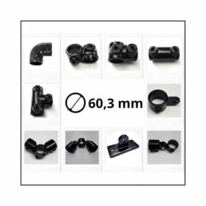 Ronde buiskoppelingen 60,3mm