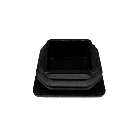 Vierkante dop 60 x 60 mm voor galva koker - Afbeelding 2